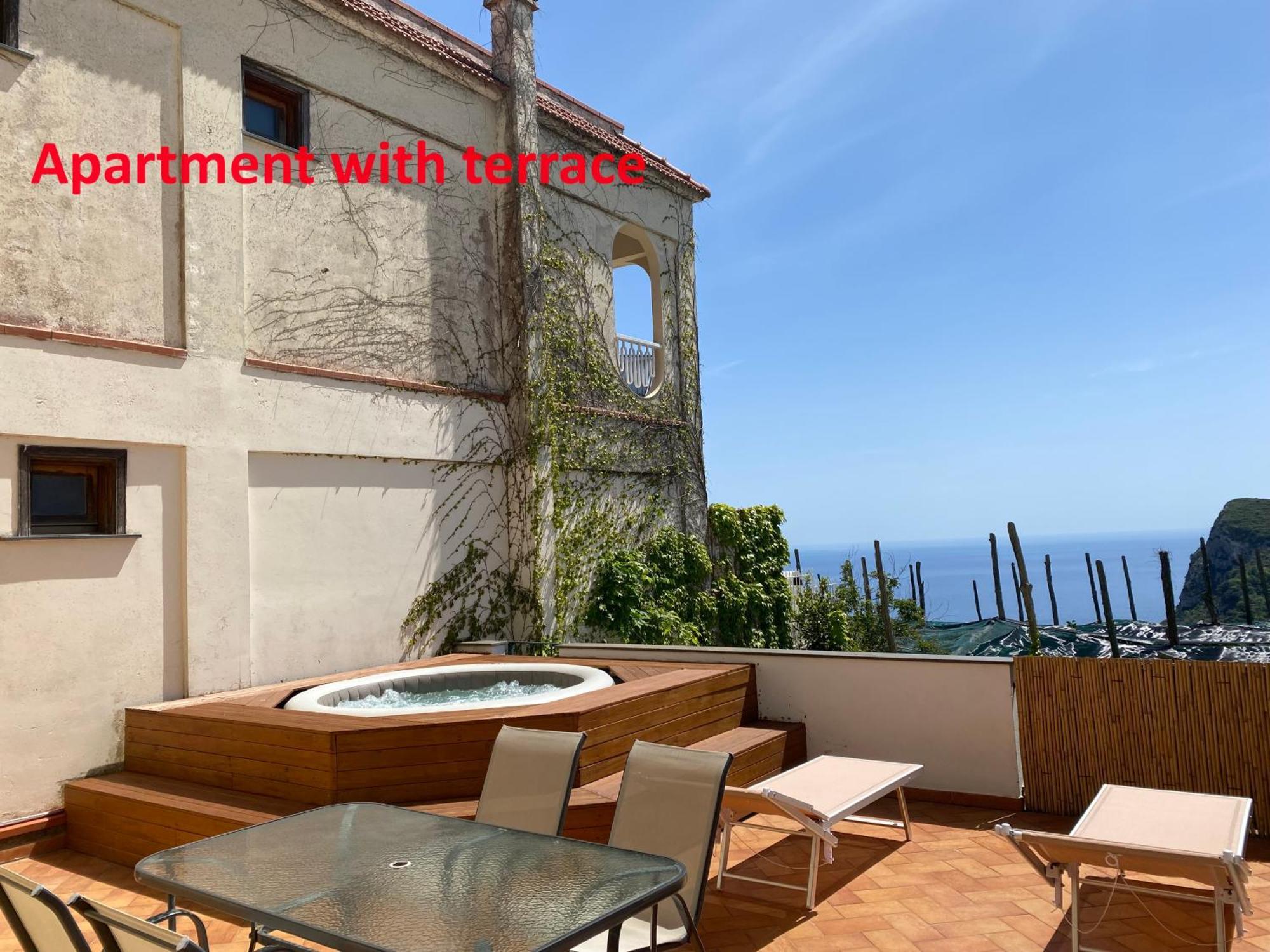 Villa Mariel Suites & Apartment Massa Lubrense Kültér fotó
